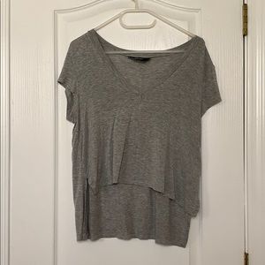 Grey Nasty Gal Crop Top